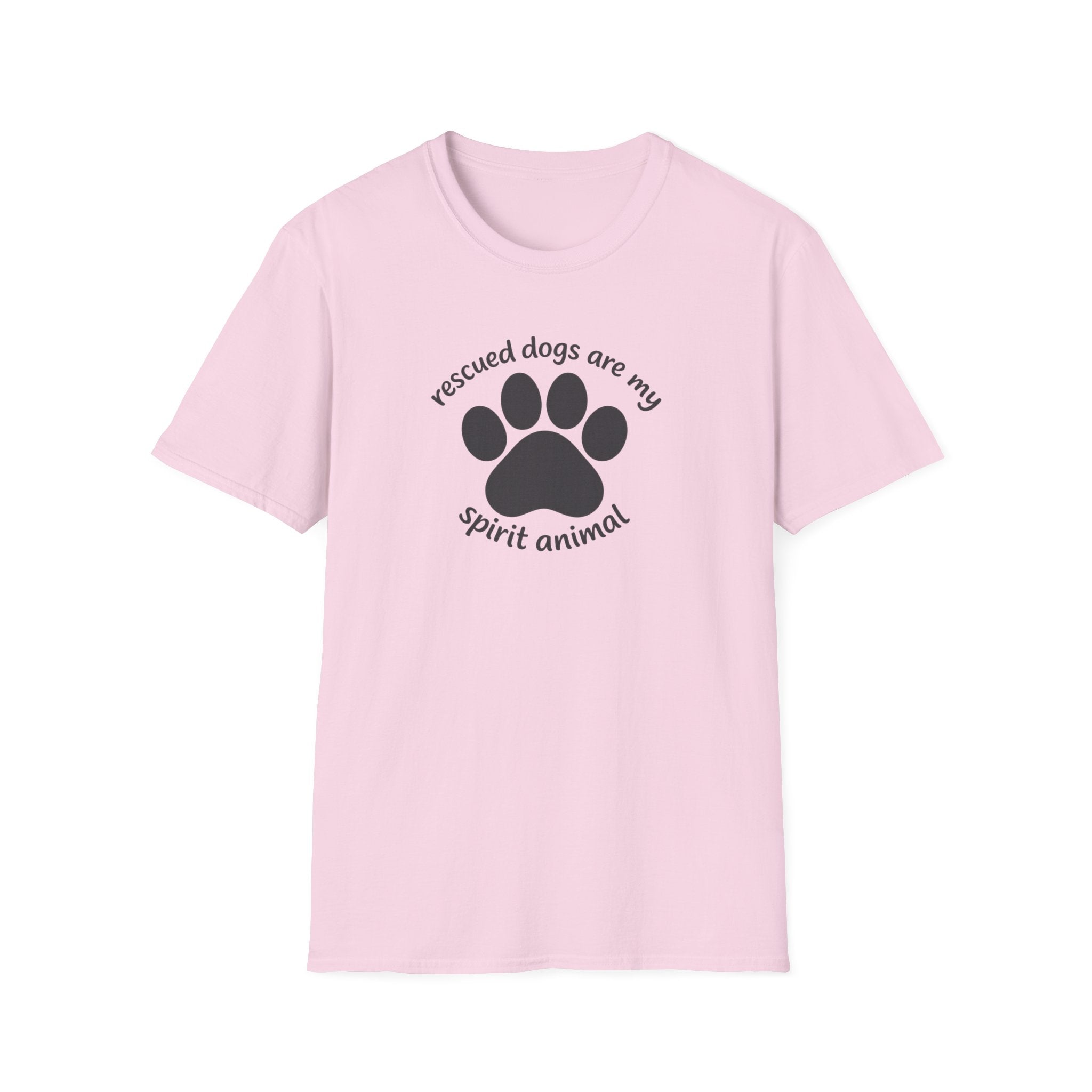 Rescued Dogs Are My Spirit Animal T-Shirt
