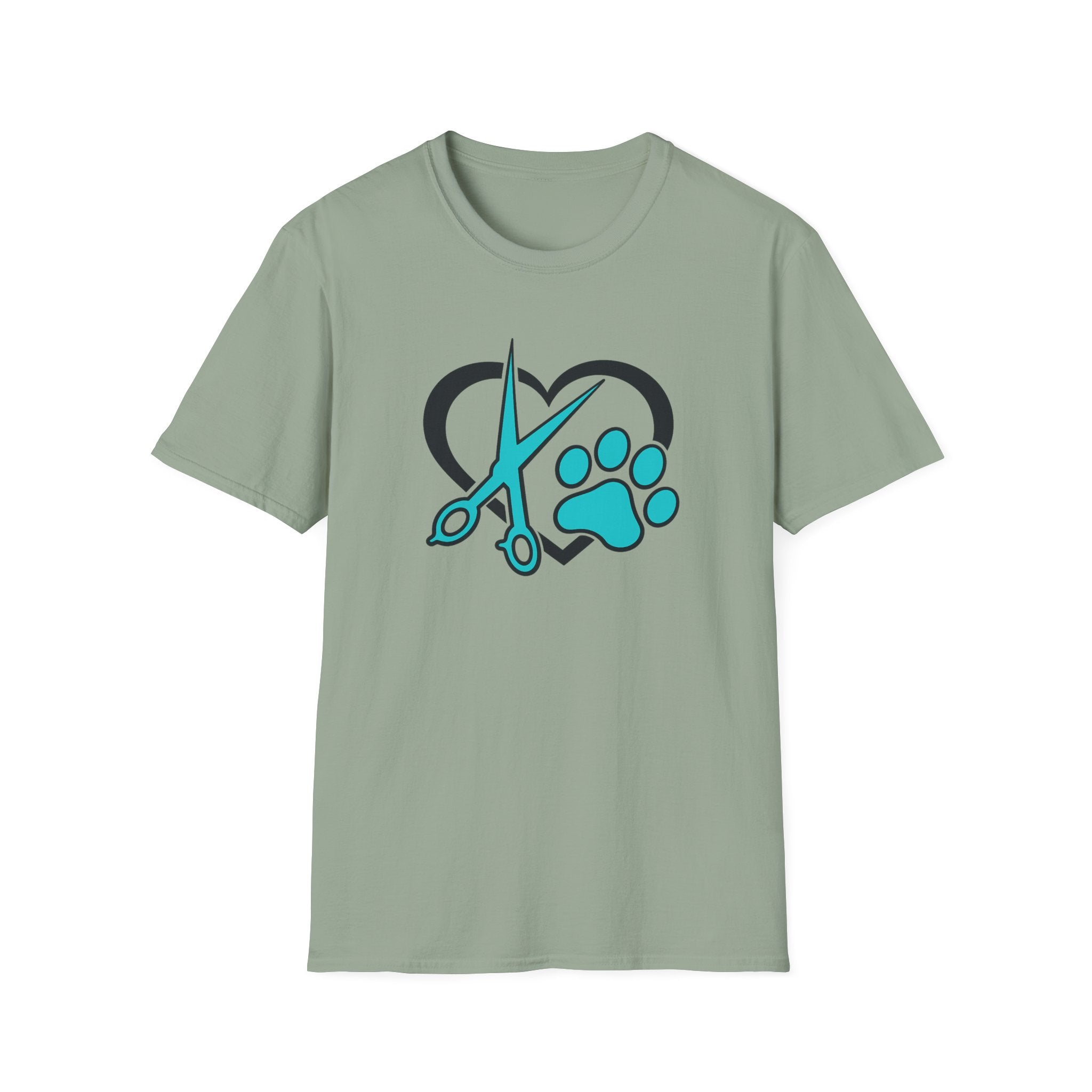 Heart Scissors Paw T-Shirt