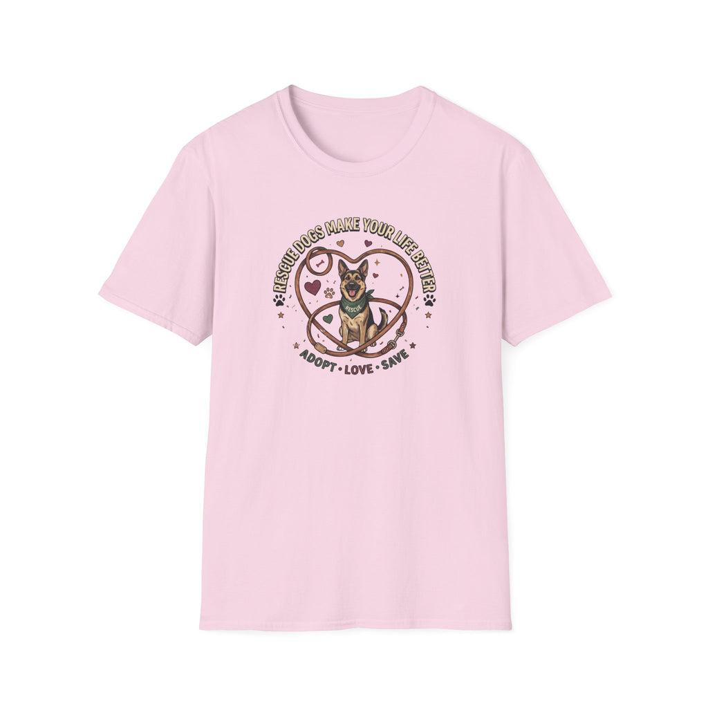 Recued Dogs Make Your Life Better T-Shirt