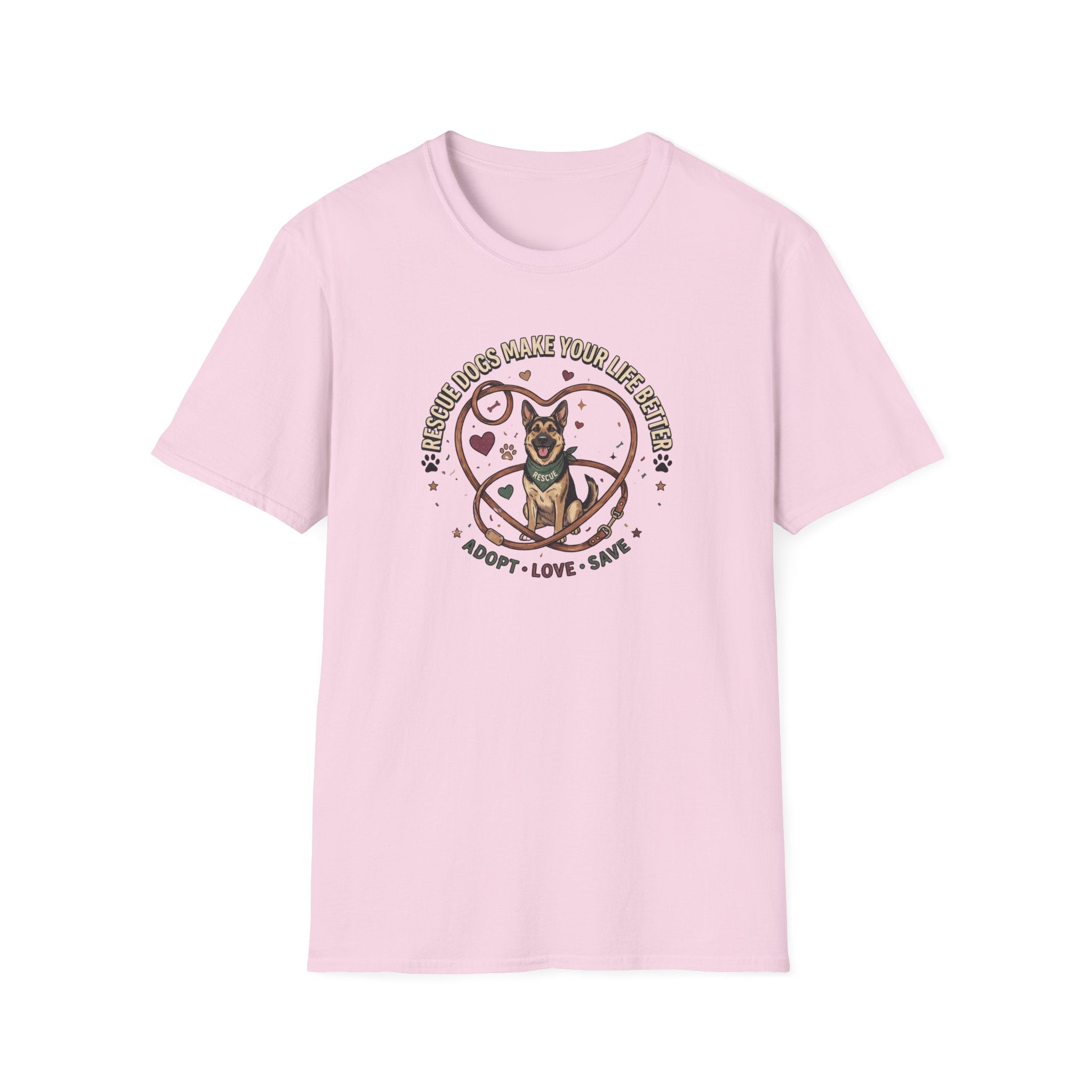 Recued Dogs Make Your Life Better T-Shirt