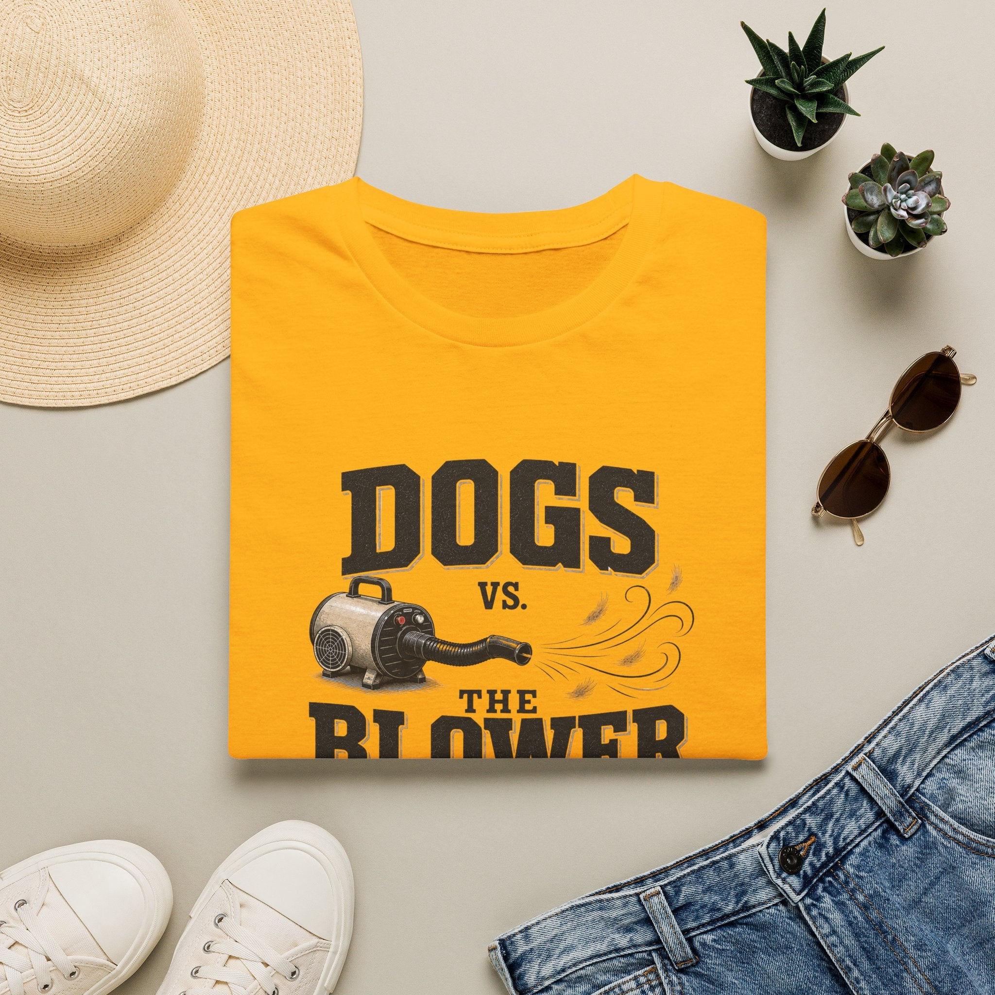 Dogs vs The Blower T-Shirt