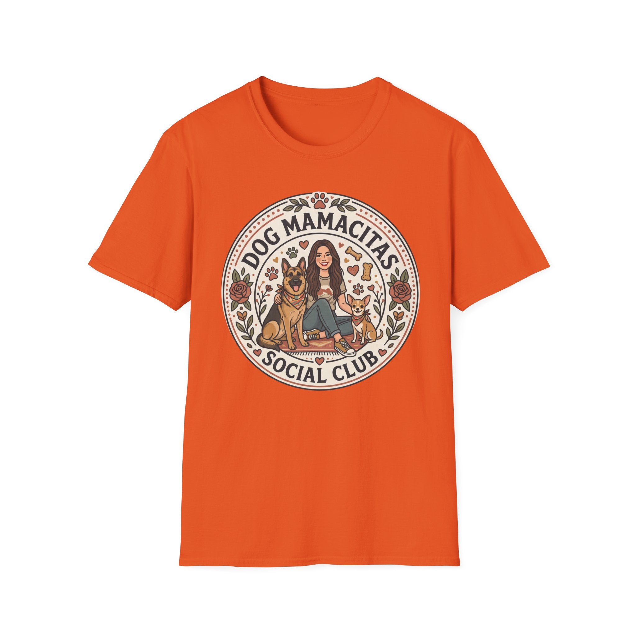 Dog Mamacitas Social Club T-Shirt