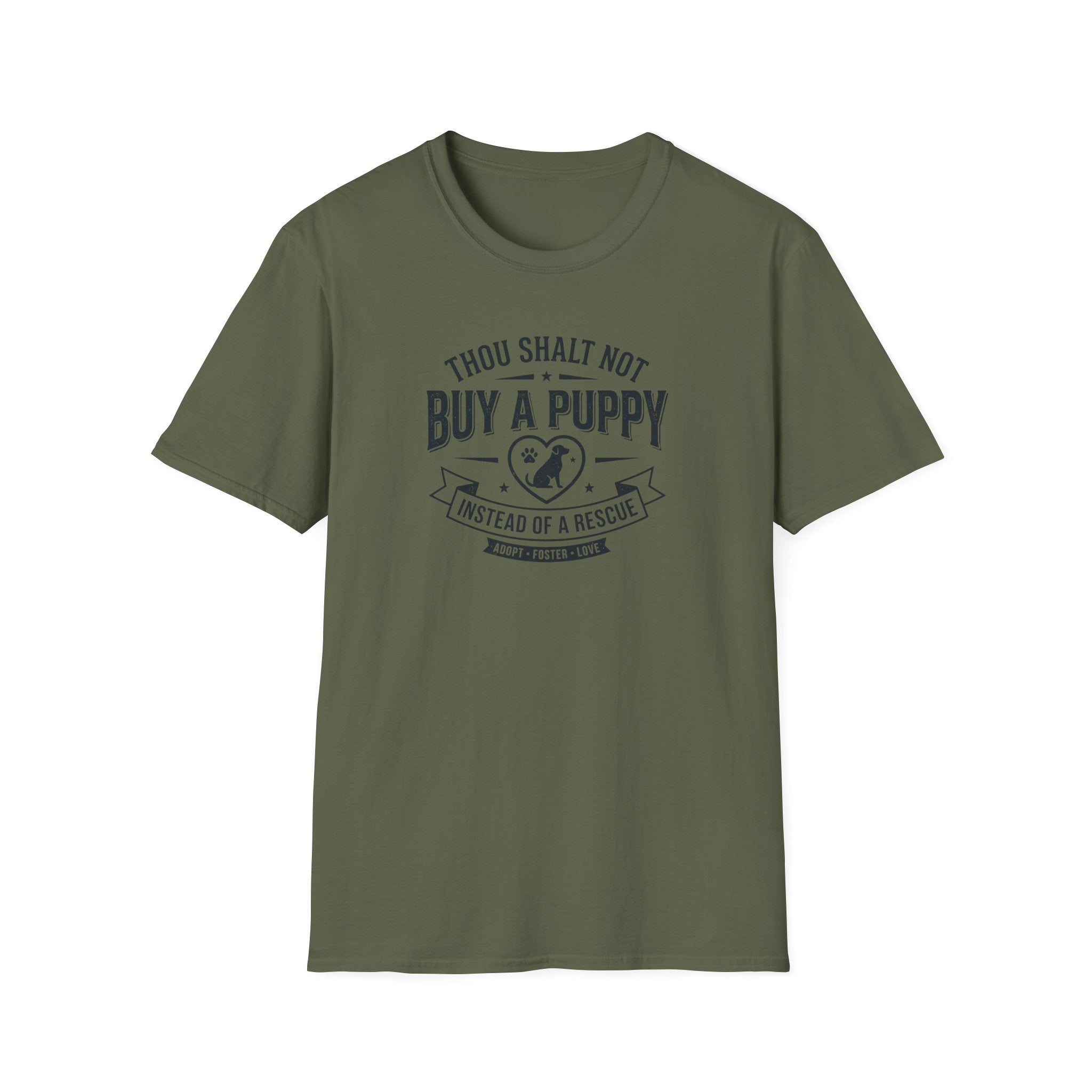 Thou Shalt Not Buy Instead Of Rescue T-Shirt