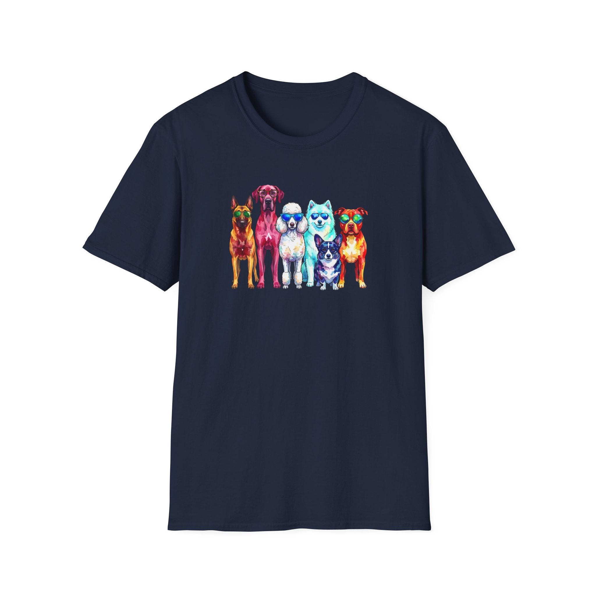 Dogs Wearing Sunglasses T-Shirt