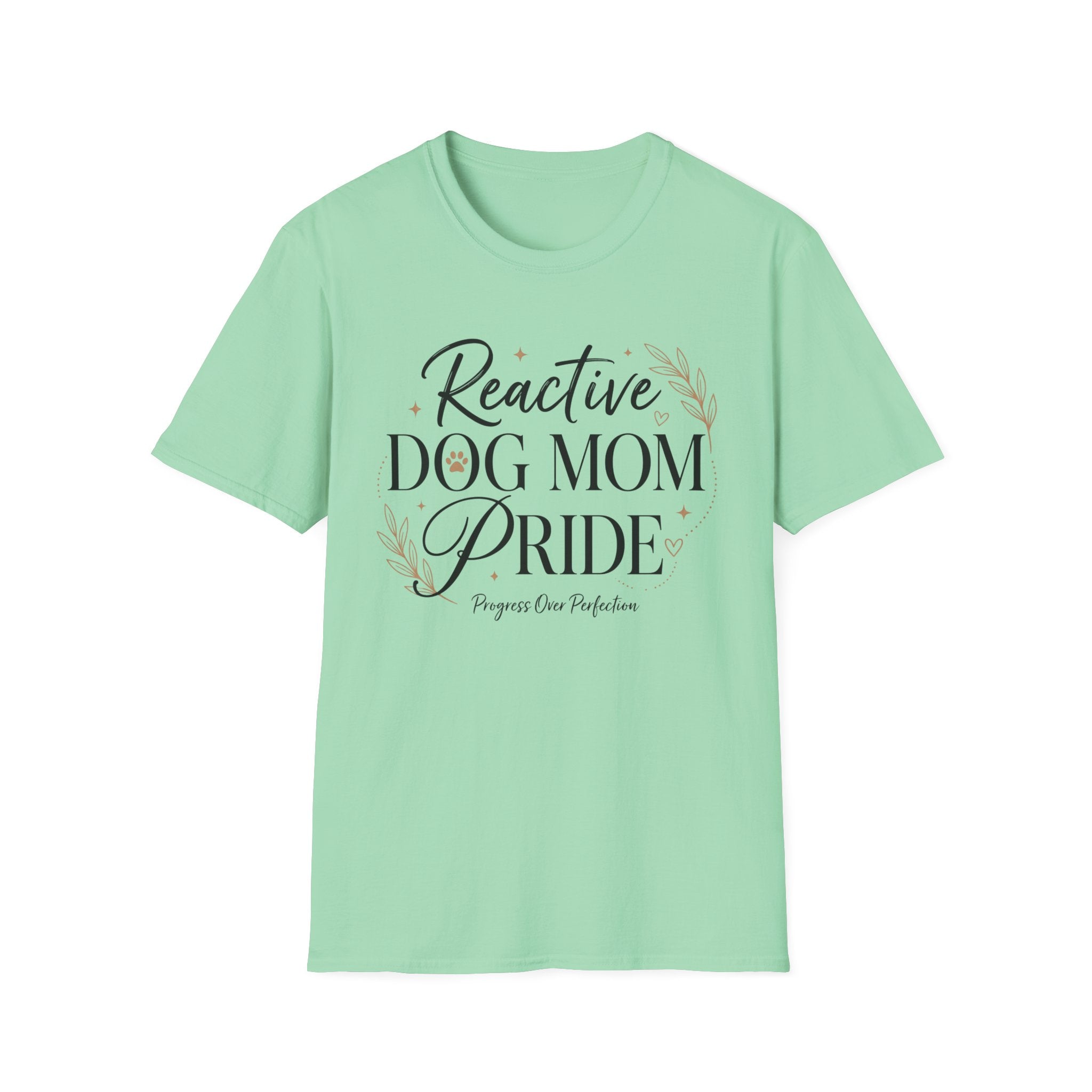 Reactive Dog Mom Pride T-Shirt